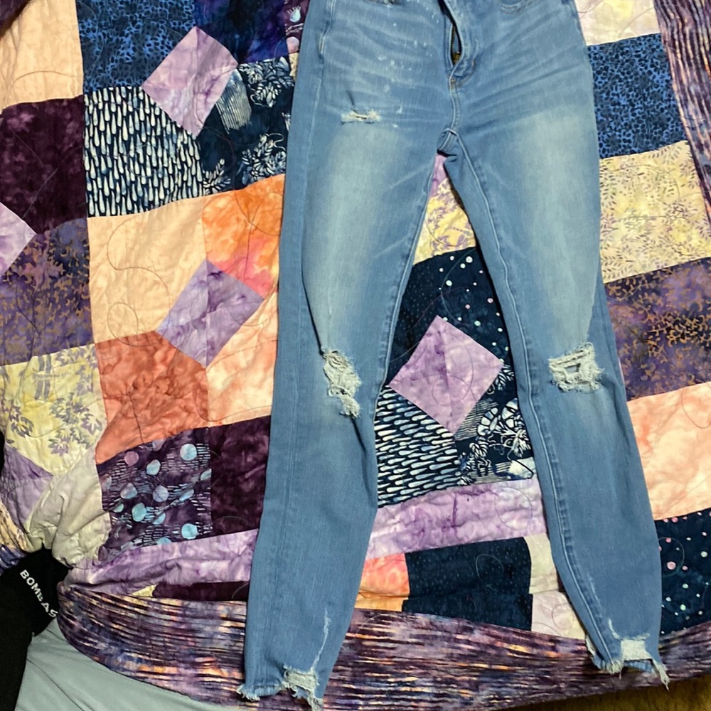 American Eagle jeggings THE DREAM JEAN collection Size 00 Smoke free home